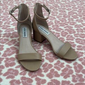 Steve Madden Tan Heeled Sandals